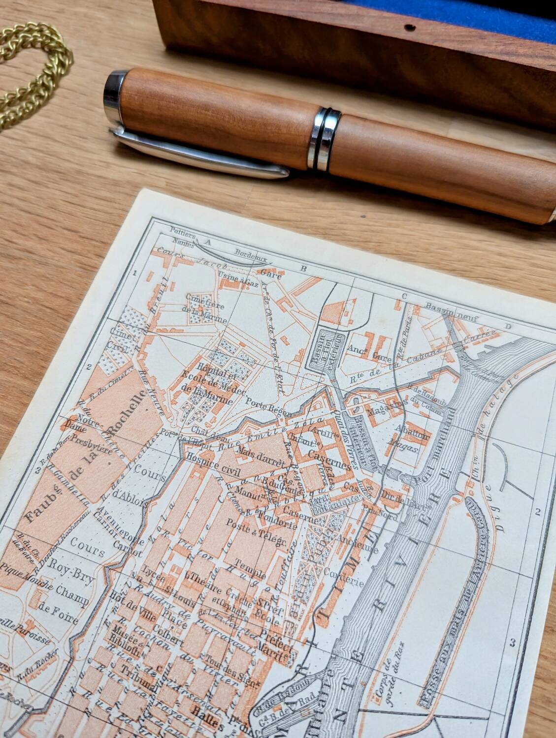 Printed in 1906, Rochefort, Charente-Maritime, France.