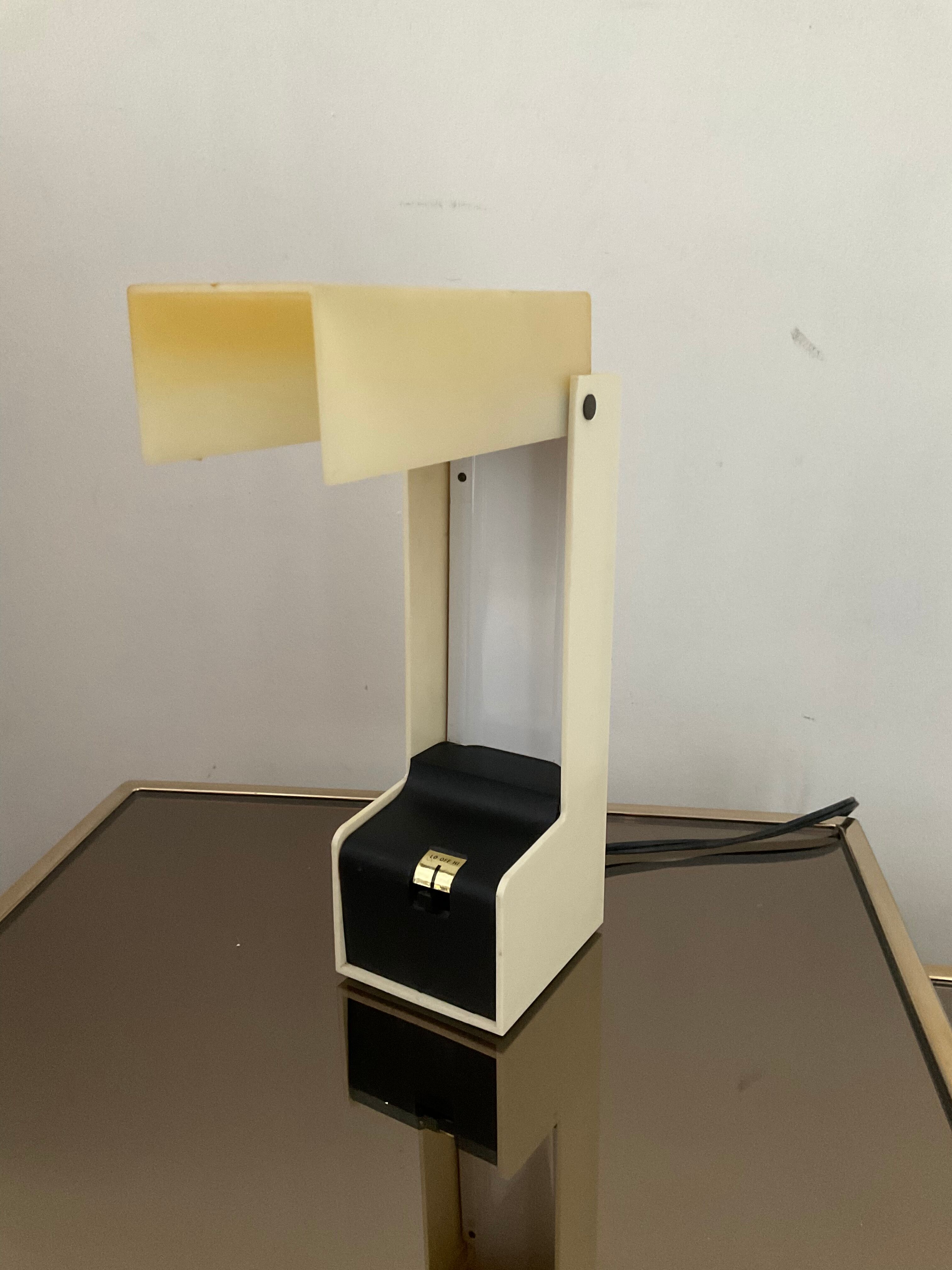 70s desk folding lamp