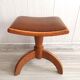 Mid-century swivel piano stool or dressing table seat by reiner modell, 1960s