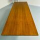 Antique Wilhelm Renz designer wooden coffee table, vintage Scandinavian style, 1960s