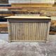 Shop counter in sandblasted pitch pine - Circa 1940