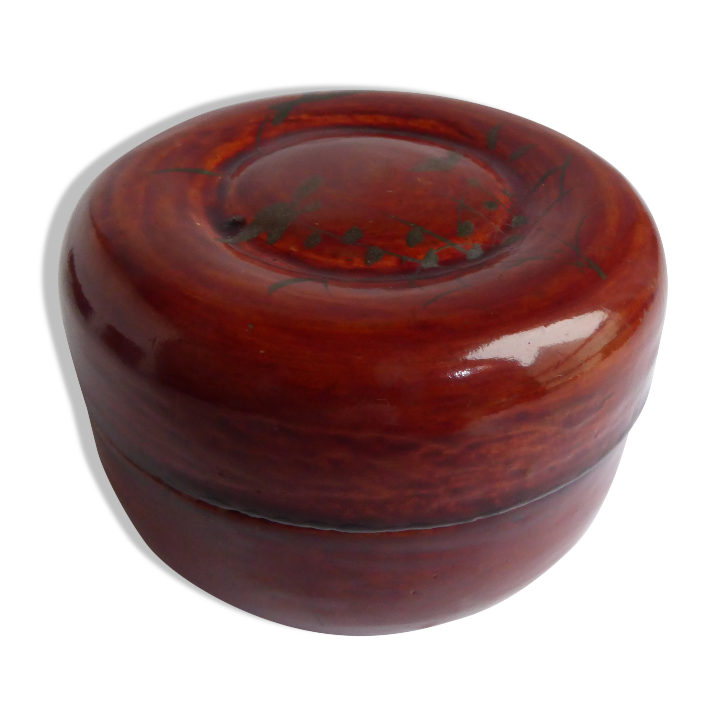 Lacquered wooden box Bouresche - Coeuillet