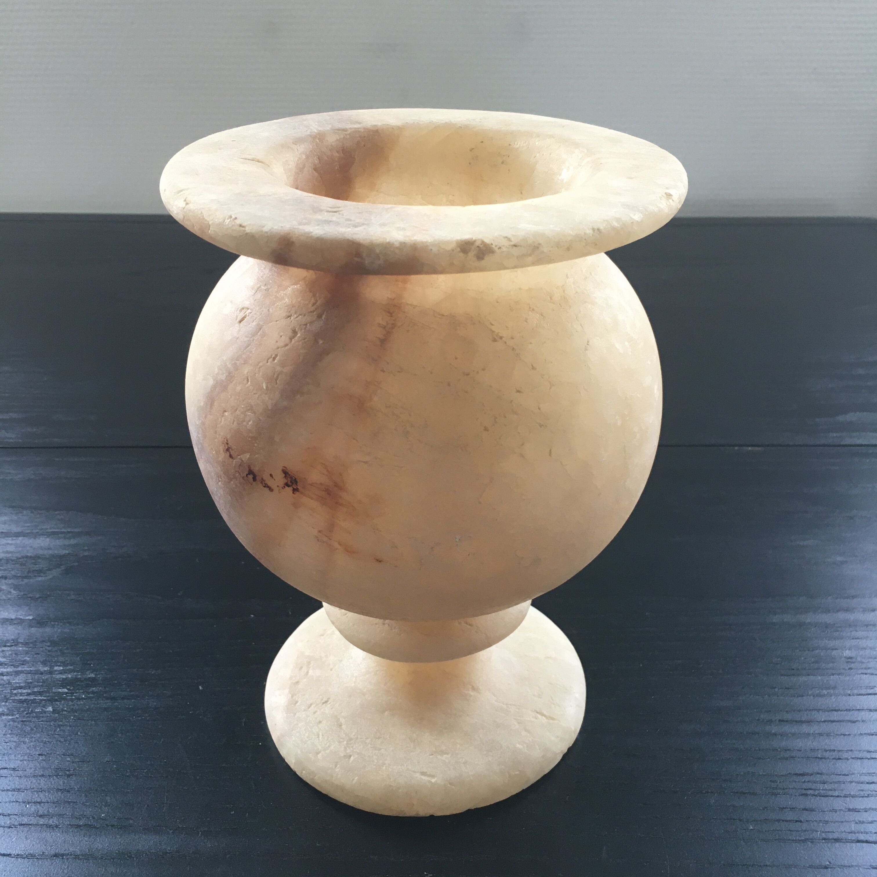 Medici style alabaster vase