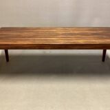 Scandinavian design rosewood coffee table 1950.