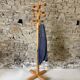 Solid pine coat rack, 1980