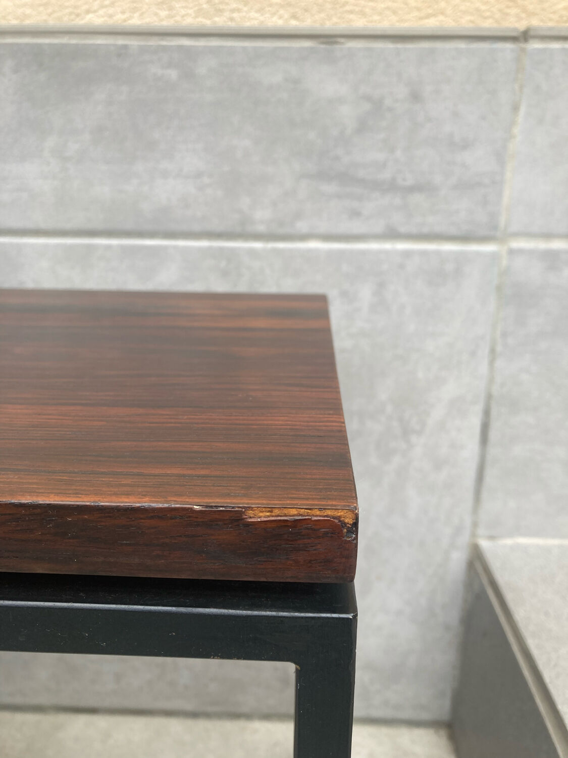 1970s modernist style side table