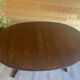Table ovale extensible Baumann, deux rallonges
