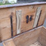 Polychrome fir chest