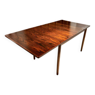 Rosewood dining table with extension