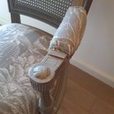 Fauteuil cabriolet Louis XI