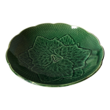 Vintage dish in green earthenware Gien