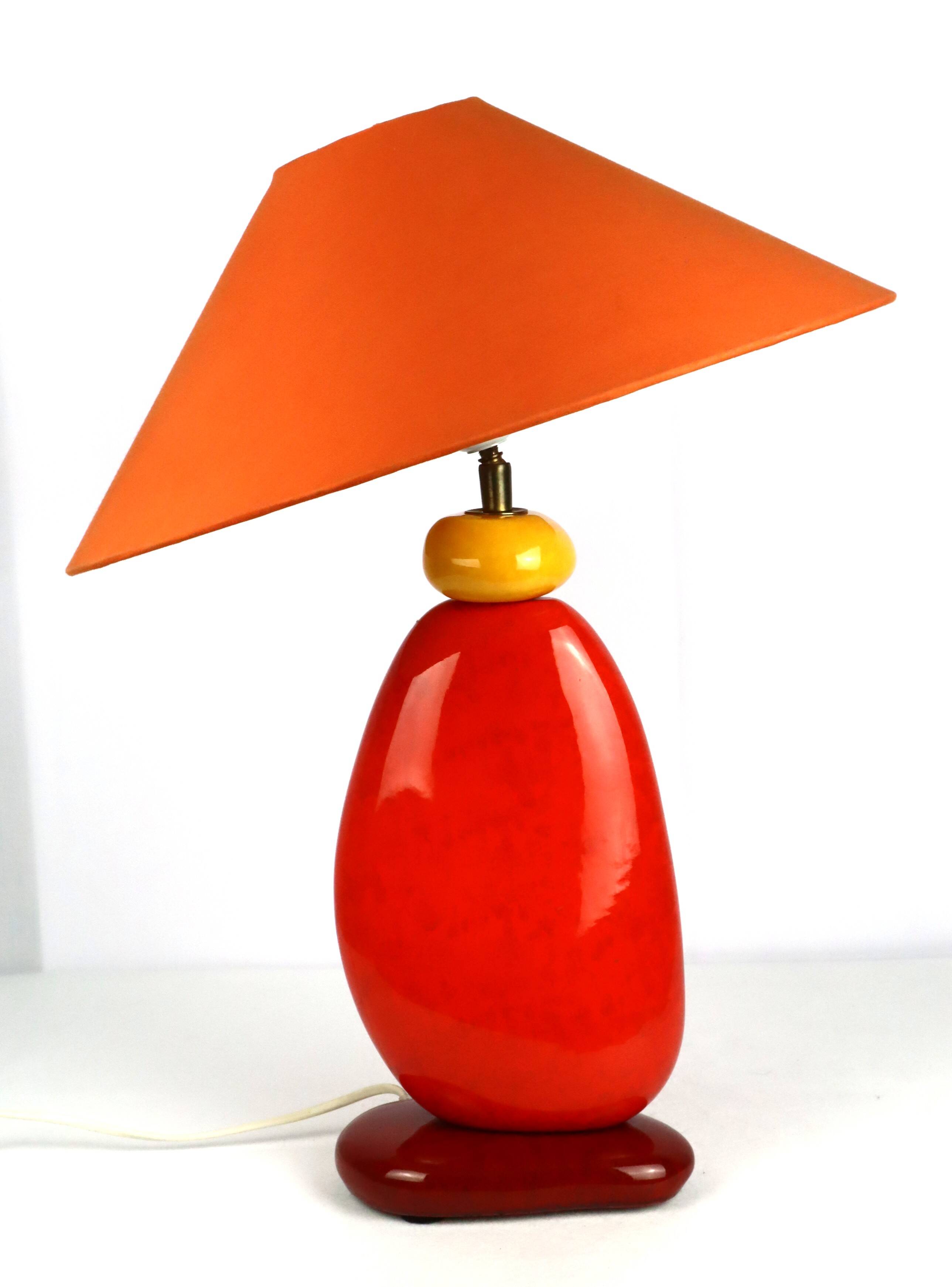 Pebble lamp by François Chatain 1980