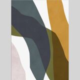 2 abstract art prints. A2 (42x59.4cm)