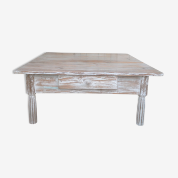 Large square coffee table