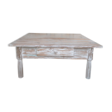 Large square coffee table