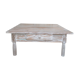 Large square coffee table