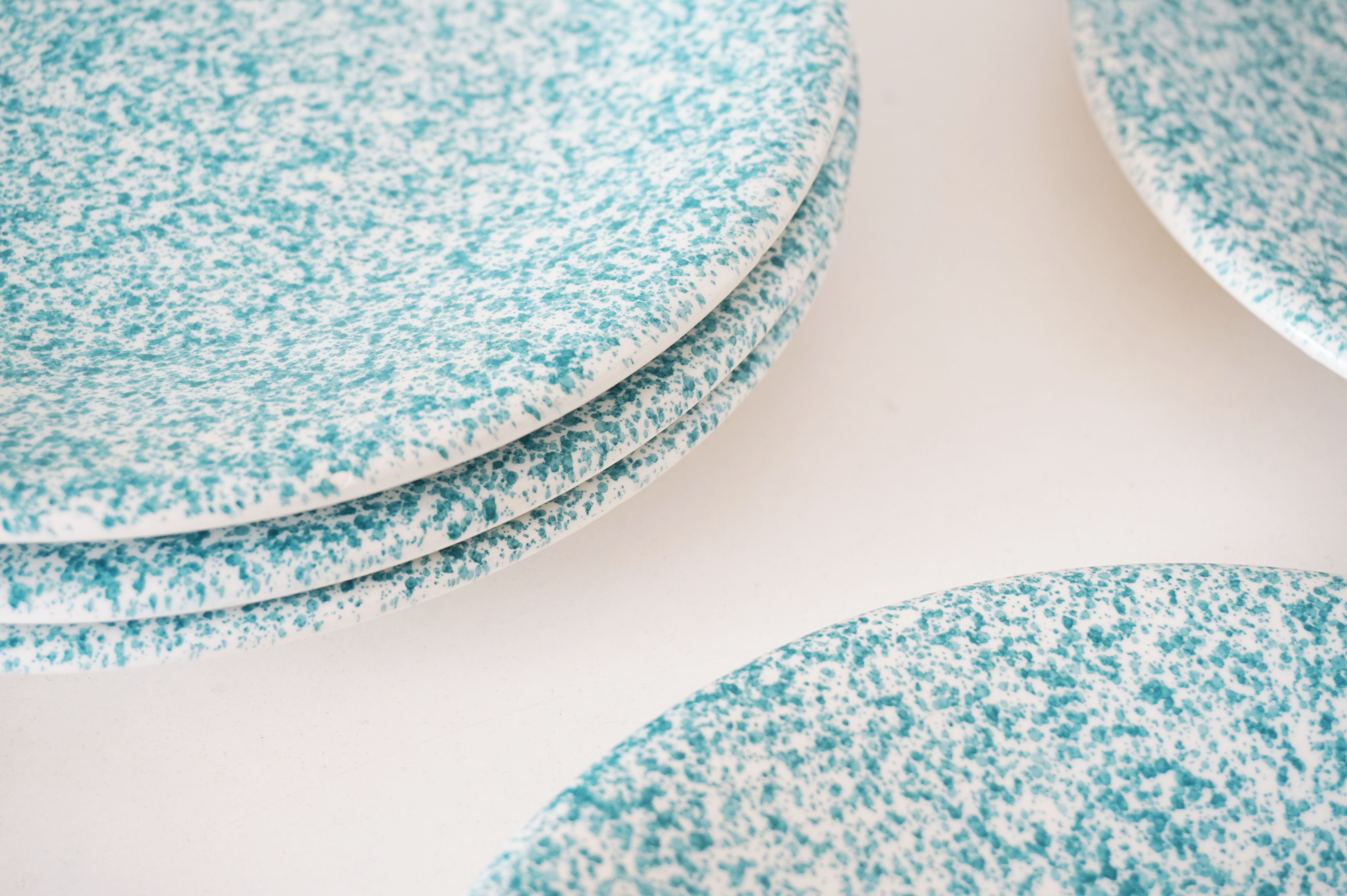 Set of 5 Italian plates Ceramica Dalia Castelforte