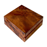 Magnifying glass wooden box