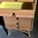 Commode en rotin, années 60