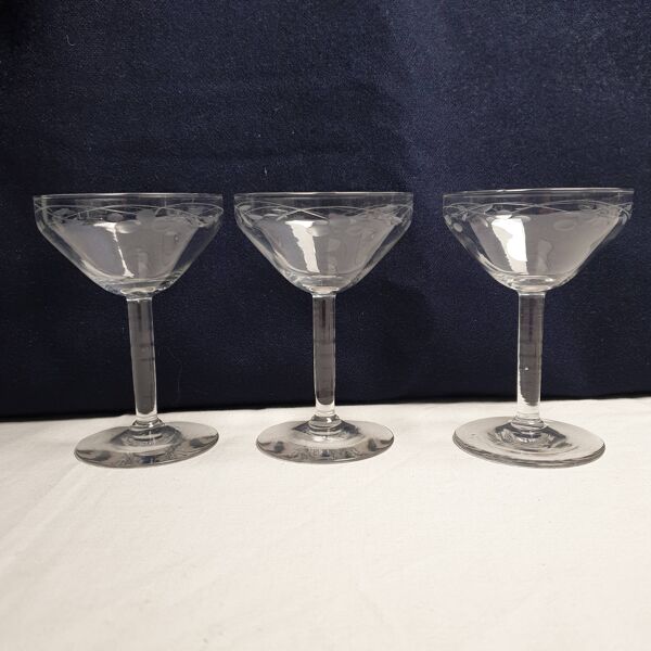 Prlncess House Heritage Service de verres à pied en cristal gravé 30 pces