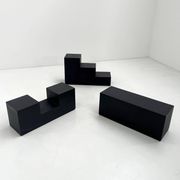 Set of 3 coffee tables Gli Scacchi by Mario Bellini for C&B Italia,