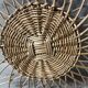 Wicker sun mirror