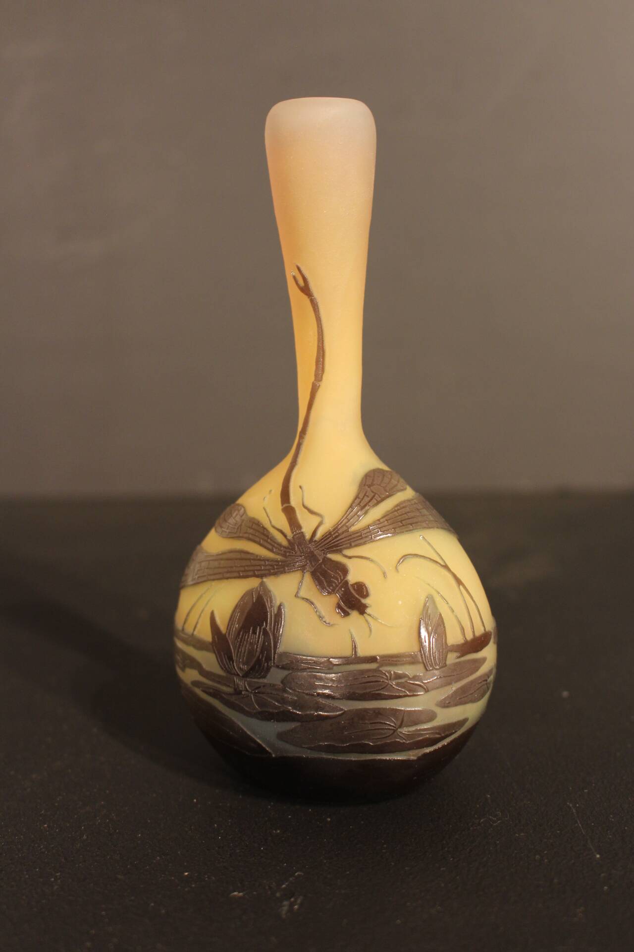 E.Gallé soliflore vase