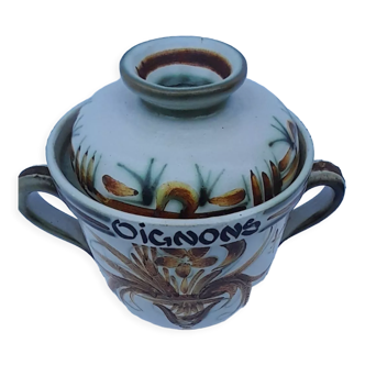 Onion pot in earthenware Keraluc Quimper