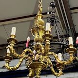 Mazarin chandelier. Solid bronze.