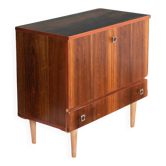Retro Rosewood MidCentury Drinks Cabinet Bar Low Cabinet Sideboard