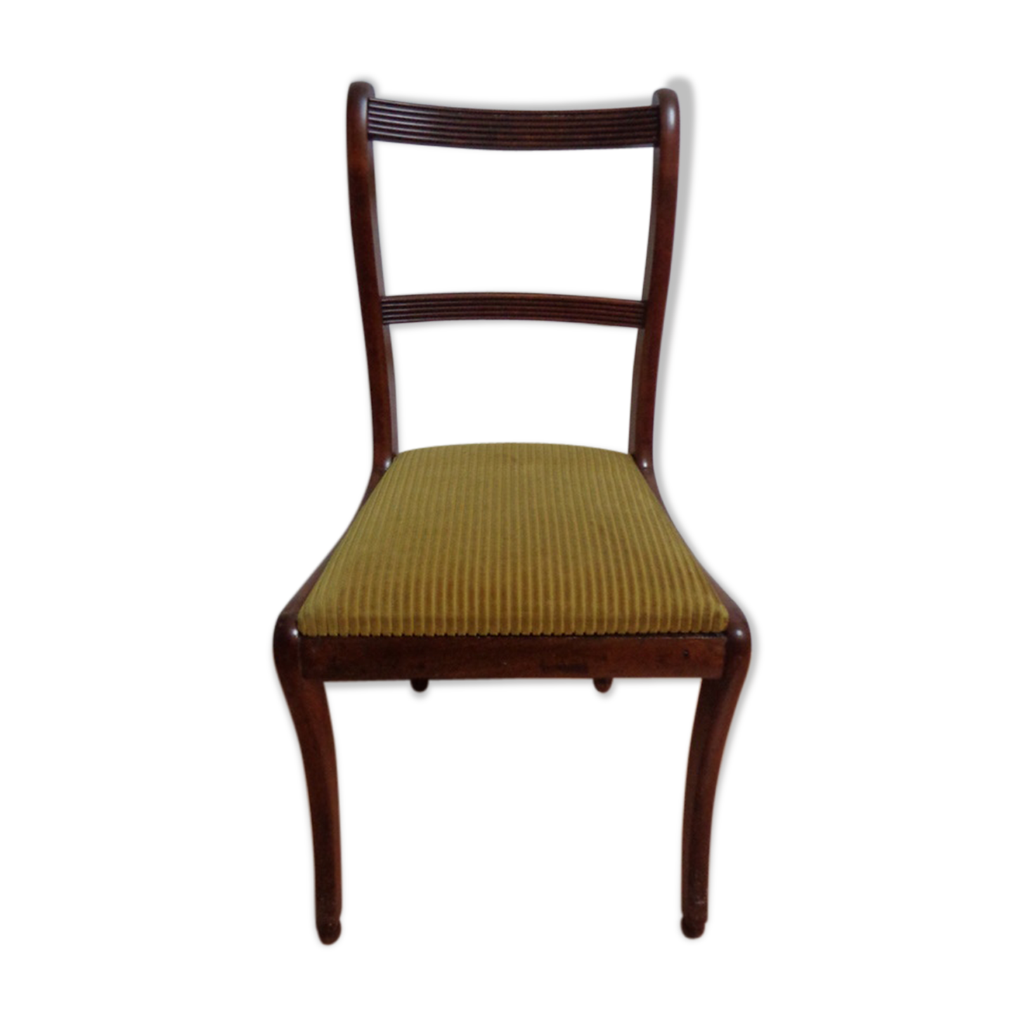English mahogany chair