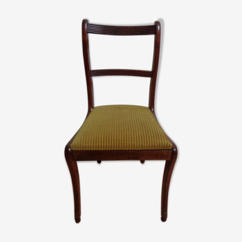 English mahogany chair
