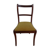 Chaise anglaise en acajou