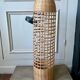Large wicker pendant light