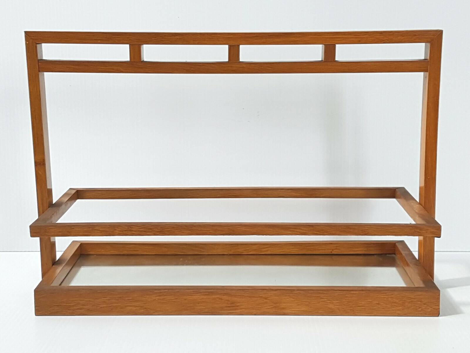 MIRROR PLATTER & ITS 8 VINTAGE 1950 ORANGEADE GLASSES ROCKABILLY 50S 50'S