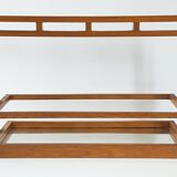 MIRROR PLATTER & ITS 8 VINTAGE 1950 ORANGEADE GLASSES ROCKABILLY 50S 50'S