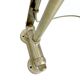 Large industrial art deco wall lamp