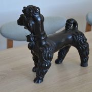 vintage ceramic poodle animal