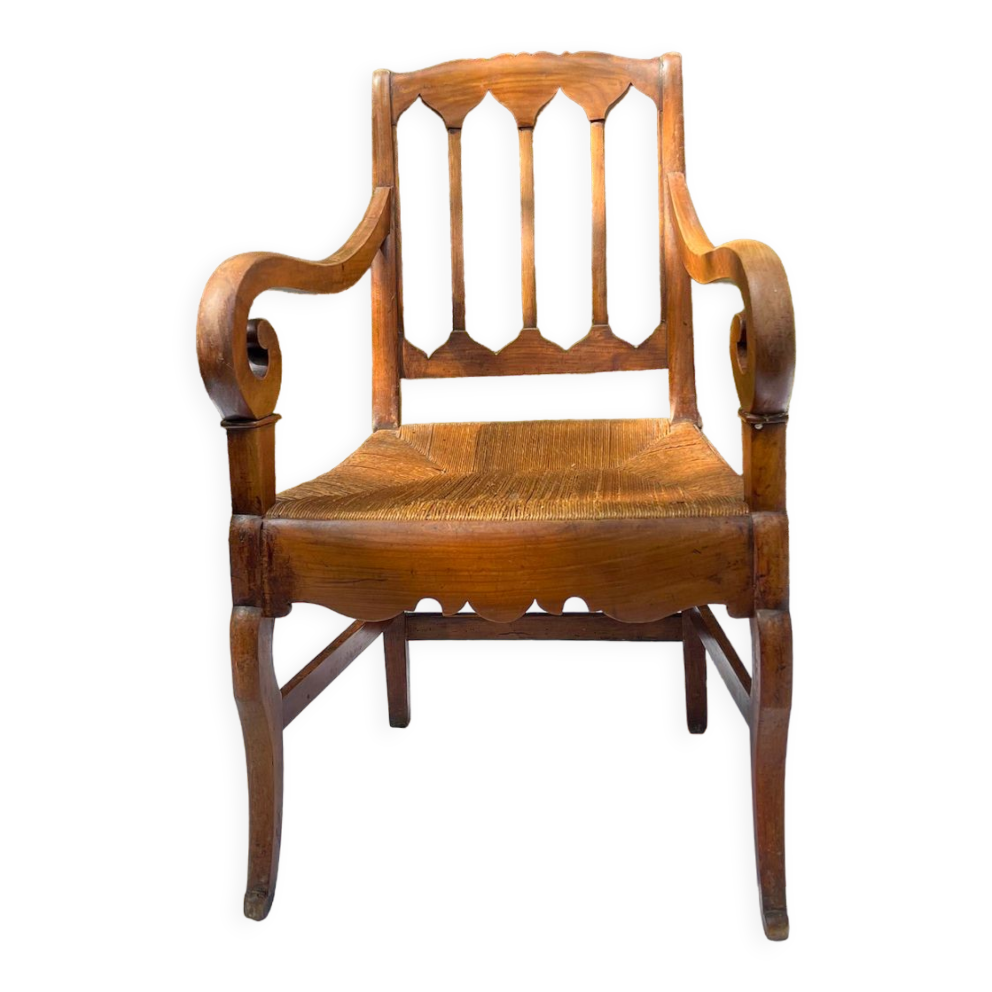 Wooden armchair