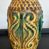 Vase West Germany in glazed ceramic year 60-70