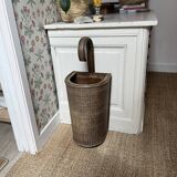 Wicker umbrella stand