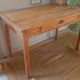 Old wooden table with drawer – Vintage desk