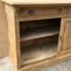 Meuble de métier comptoir buffet bahut enfilade bois brut