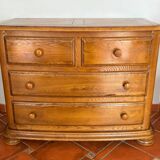 Commode vintage à pin massif
