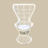 Wicker armchair Emmanuelle