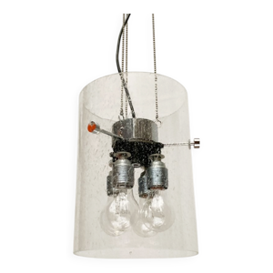 Suspension en verre et - spatiale