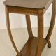 Art deco curved wood pedestal table ref bagatelle.