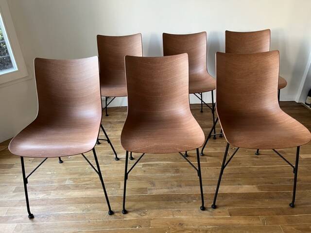 P/Wood Chairs Kartell Starck