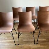 P/Wood Chairs Kartell Starck