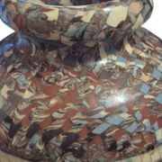 Large vase signed Jean Germino Vallauris